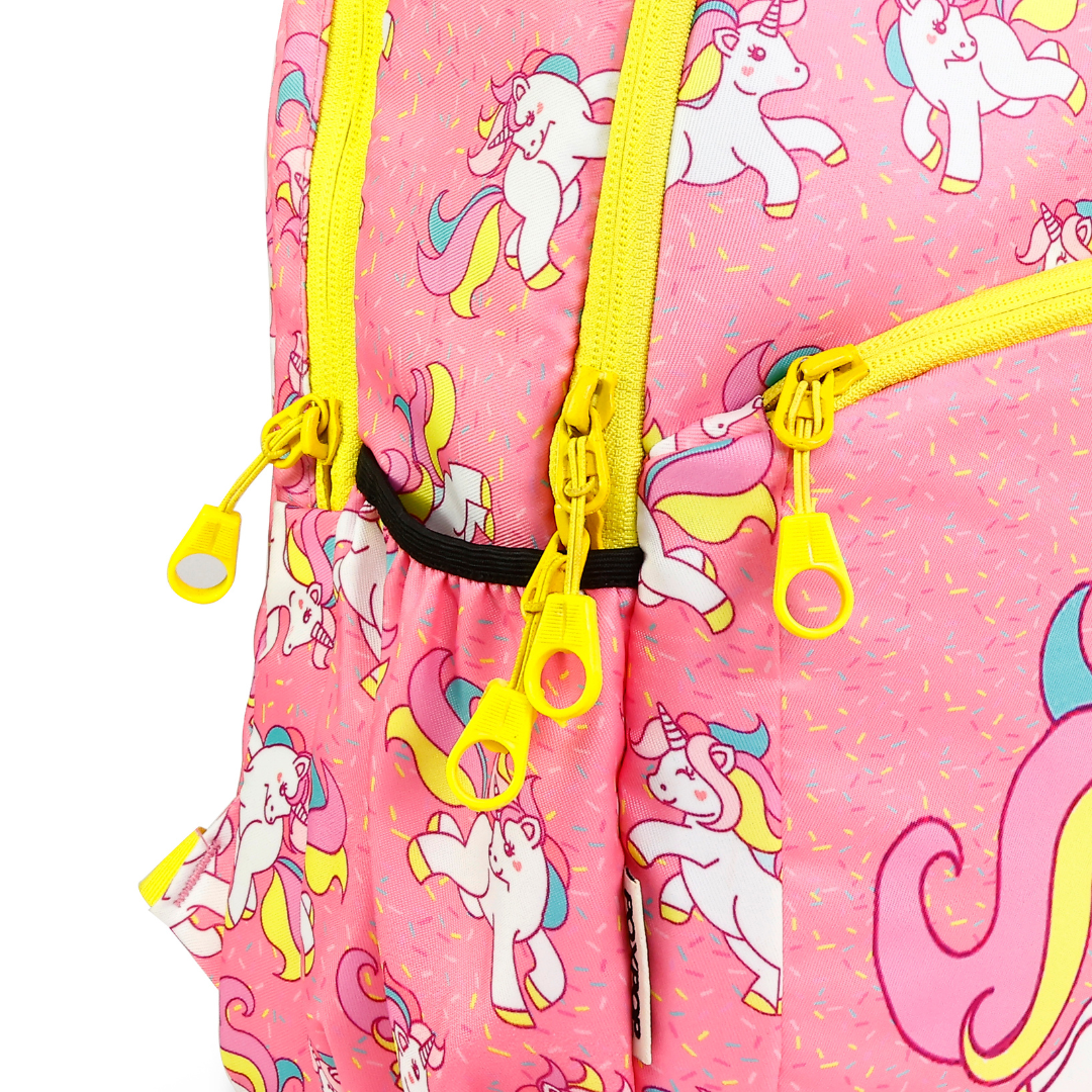 Unicorn kids premium backpack with lunch bag