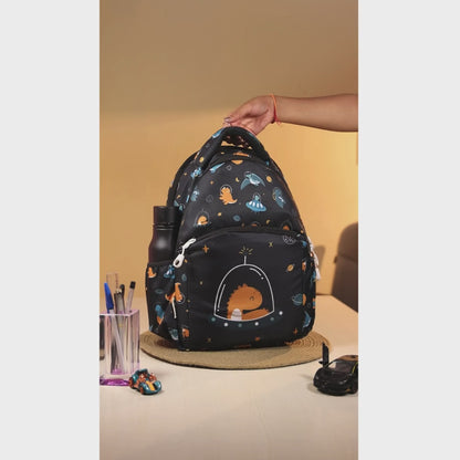 dragon  kids premium backpack with lunch bag