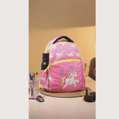 Unicorn kids premium backpack with lunch bag